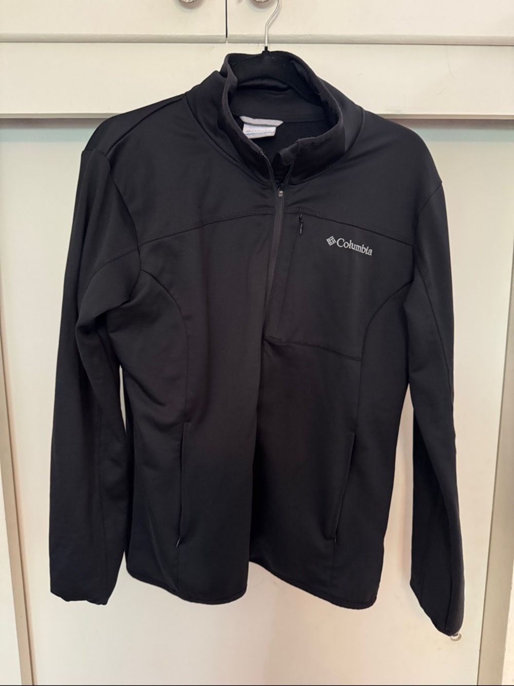 Columbia Black Lightweight Zip Jacket